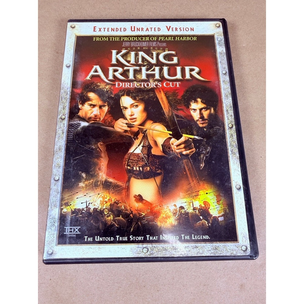 King Arthur DVD Extended Unrated Director's Cut Clive Owen Keira Knightley 2004